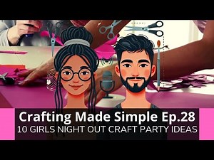 10 Girls Night Out Craft Party Ideas | Fun & Creative DIYs 🎨🍷
