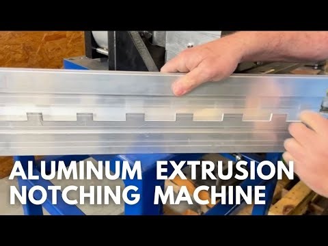 Extrusion Notcher Machine for Aluminum Profiles | High-Precision Cutting & Efficient Design