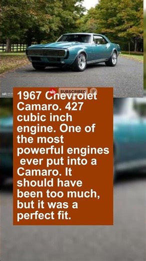This Camaro Shouldn’t Have Had a 427