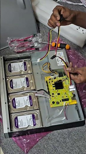NVR UNBOXING & SURVEILLANCE HARD DISK INSTALLATION NVR MODEL: DS-7732NXI-K4