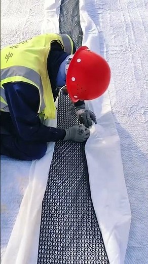 How to Install Geocomposite Drainage Net | GeosynSource Geotextile & HDPE Geonet System