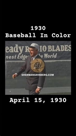 Nobody Alive Saw This… 1930 MLB Opening Day 😳⚾