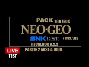 PACK NEOGEO RECALBOX 9.2.3 PARTIE 2