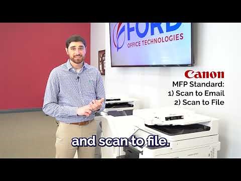 Scan to OneDrive from a Canon MFP