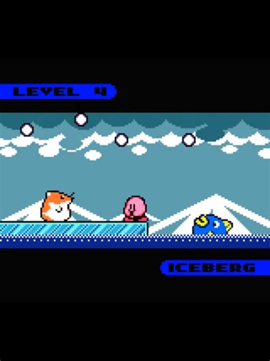 #Kirby #GameBoy_Color #Nintendo_GameBoy #Cold #Iceberg #Gaming
