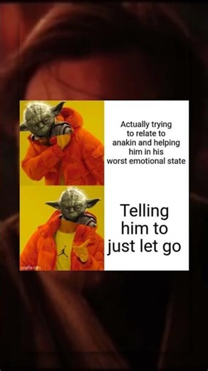 When Yoda's Advice Hits Anakin's Soul 😂✨