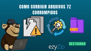 Reparar Arquivos 7Z Online | Corrigir Dados 7Z Corrompidos