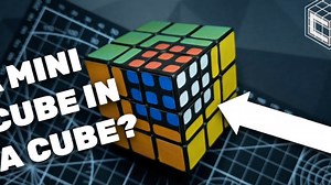How does this puzzle work? | PSEUDO CUBE IN A CUBE sticker mod