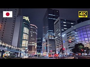 【4K】Osaka at Night Is Insane｜Awe-Inspiring Skyscrapers in Full Glory 🌃