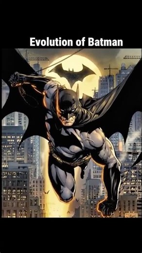 Evolution Batman: 1943 - 2022 #batman #superherois #dccomics #superhero #dcuniverse #dcu