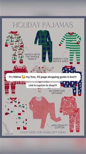 Shop my FREE 45 page gift guide now…it has literally everything you could ever dream of and sooooo