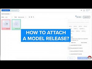 How to upload a Model Property Release