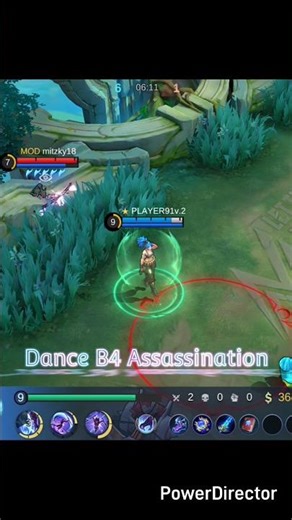 Leona Dance B4 Assassination😈 #MLBBGoldenMonth #MLBBCreator