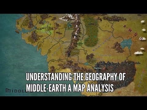 Understanding the Geography of Middle earth A Map Analysis