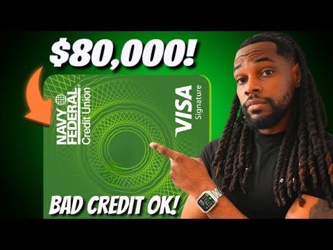 $50,000 Navy Federal Credit Card Cash Rewards! Bad Credit OK Using This Strategy 2025