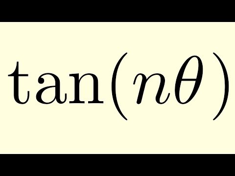 Multiple angle formula for tan