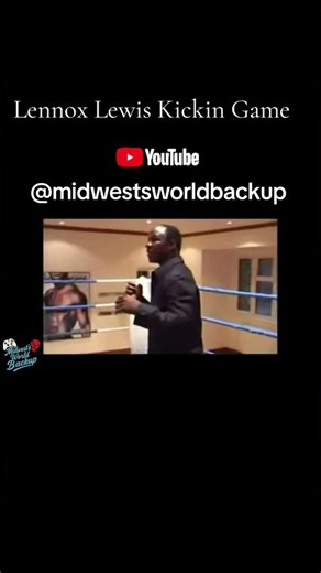 LENNOX LEWIS TEACHING #lennoxlewis #teaching #training #boxing #demonstration