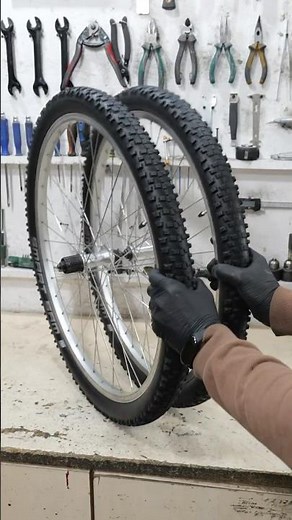 Installing Schwalbe Smart Sam tires