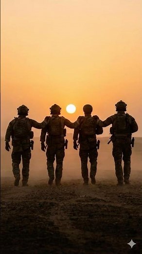 The Weapon Stronger Than Any Rifle: Brotherhood. 🤝🔱