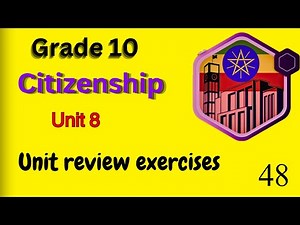 Unit 8 review exercises