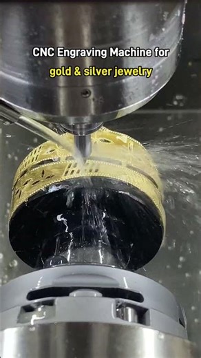 CNC Engraving Machine for Gold & Silver Jewelry #jewelrymaking #jewelryequipment #jewelrymachines