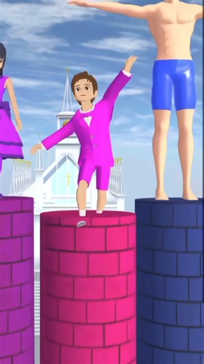 Everyone ignore child Rina 🥺 _sakuragame _sakuraschoolsimulator _animation _sakura