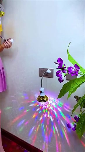 A129-Với đèn cầu vồng này, ở nhà cũng có thể nhảy múa vui nhộn, thật tạo không khí và rất đẹp!QCFWD (4)