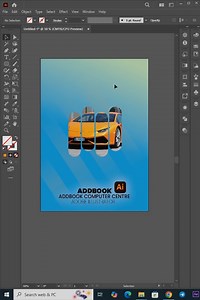 💢ការប្រើប្រាស់មុខងារ Make Compound Path | Illustrator❤️ | Addbook Computer Centre