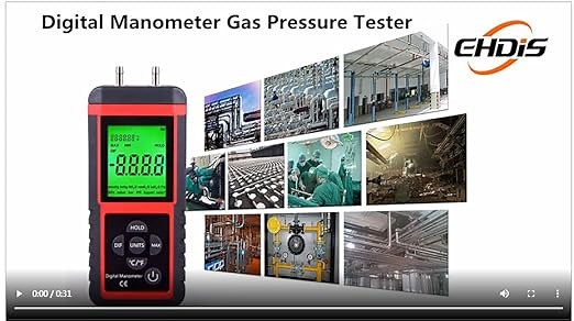 Manometer Gas Pressure Tester