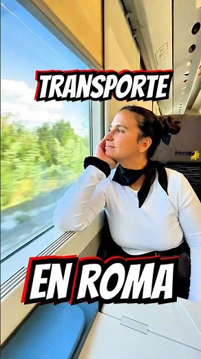 How to GET AROUND ROME! 😲🚃| Buses, trains, trams