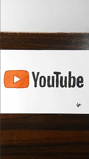 How to Draw YOUTUBE Logo Icon