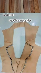 it is not a must for you to try it so let's react on this 🤷🏽 #easy #collar #tutorial #fashionblogging | Maebel Apparel