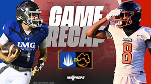 Dominick Kelly's Video "HIGHLIGHTS: IMG Academy vs Cocoa in Florida HS Football CLASH"