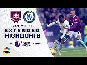 Burnley v. Chelsea | PREMIER LEAGUE HIGHLIGHTS | 11/22/2025 | NBC Sports