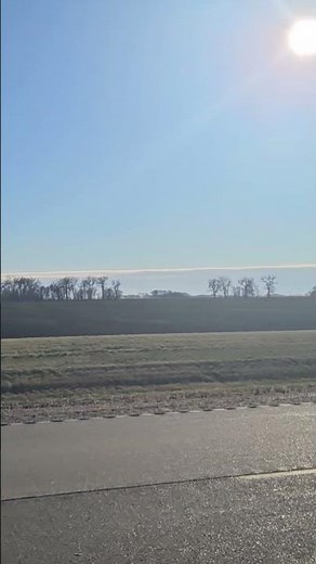 an interesting cloud formation in the distance