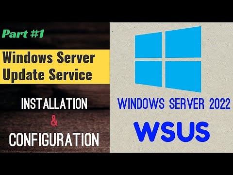 Microsoft WSUS Installation | Windows Server 2022