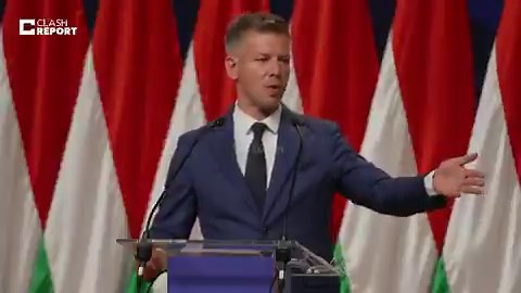 Péter Magyar:Ukraine is the victim of this war. Everyone knows that.No one should tell Ukraine under what conditions it must enter peace or sign a peace treaty.We cannot ask any country to give up its territory. If they do, they would be considered traitors.