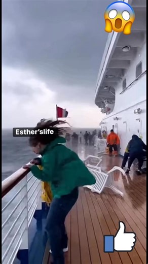 139K views · 648 reactions | Hurricane Winds on a Cruise Boat #viral | Esther’s life | Facebook