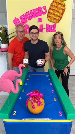 Carnival Flamingo game for you and your family Part 4 #fyp #grandpri | Keyshawn Kiehn | Facebook