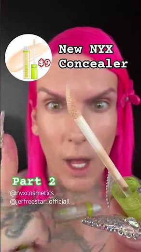 New NYX Concealer $9?😱 Jeffree Star TEST! #makeup #nyxcosmetics #concealer #jeffreestar #part2 #test