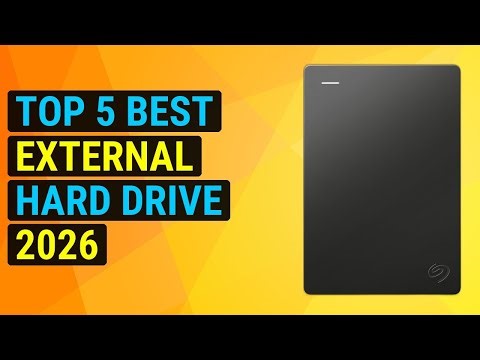 Top 5 Best External Hard Drive 2026 | Best Portable Hard Drives