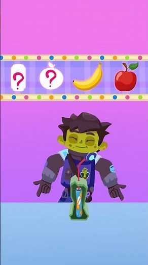 Zombie Mystery Drink Challenge! 🧟🥤 Guess the Fruit or Soda 🍎🍌🍊 | Zombie Patrol #Shorts