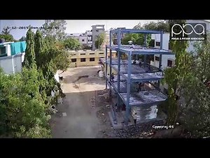 ERECTION OF FIRST EVER SUSTAINABLE RESIDENTIAL STEEL BUILDING; POOJA & PIYUSH ARCHITECTS, Aurangabad