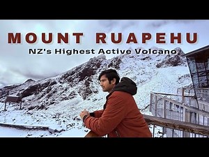 MOUNT RUAPEHU, an Active Volcano in the Clouds