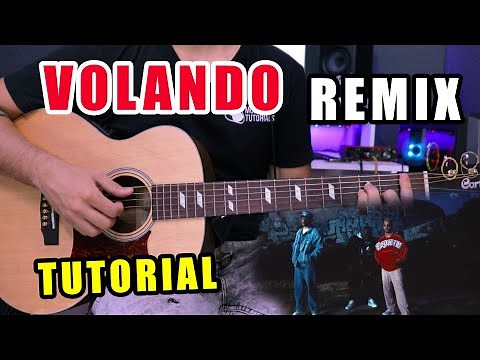 Cómo tocar "Volando" REMIX de Mora, Sech, Bad Bunny en Guitarra (Tutorial + PDF GRATIS)
