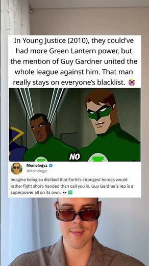 In Young Justice (2010), Even the League Couldn’t Stand Guy Gardner