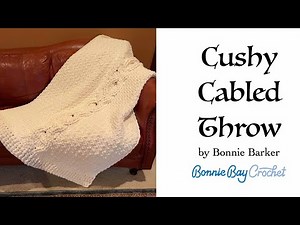 Cushy Cabled Throw