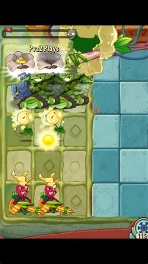 Nuke Launcher & Solar Pea Vs. Devils Alien Gargantuar / Plants Vs. Zombies 2