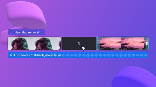 How to speed up video editing with gap removal | Clipchamp Blog