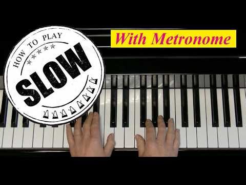 Little Scherzo - Alfred's Basic Premier Piano Course Level 4 Slow - 3 Different Tempi BPM=60 80 50